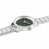 Pierre Cardin Herrenuhr CCP.5028 (45 mm) Edelstahlgehäuse Schwarzes Zifferblatt Lederarmband