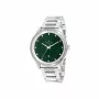Pierre Cardin Herrenuhr CCP.5028 (45 mm) Edelstahlgehäuse Schwarzes Zifferblatt Lederarmband