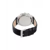 Pierre Cardin Herrenuhr CF.1000.LB.1 42mm Edelstahl Quarz Analog Schwarz Zifferblatt Lederarmband