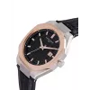 Pierre Cardin Herrenuhr CF.1000.LB.1 42mm Edelstahl Quarz Analog Schwarz Zifferblatt Lederarmband