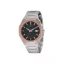 Pierre Cardin Herrenuhr CF.1000.MU 42mm Quarz Analog Edelstahl Schwarzes Zifferblatt Lederarmband