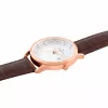 Pierre Cardin Herrenuhr CLC.6003 43mm Edelstahl schwarzes Zifferblatt Echtlederarmband