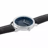Pierre Cardin Herrenuhr CLC.6004 43mm Edelstahl Leder Schwarzes Zifferblatt