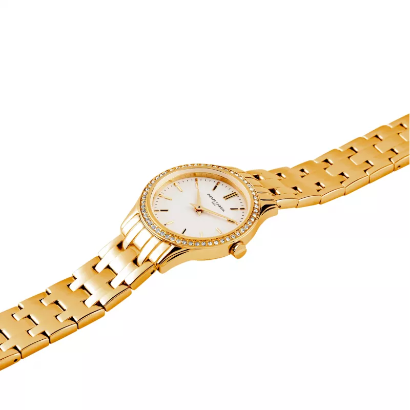 Pierre Cardin Damen Analog Quarzuhr CF.0607.SE.G (30mm)