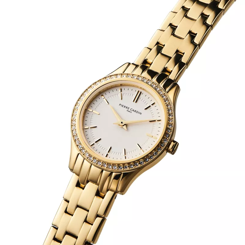 Pierre Cardin Damen Analog Quarzuhr CF.0607.SE.G (30mm)