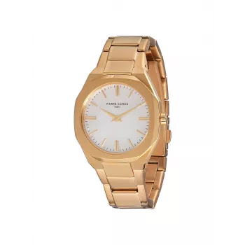 Pierre Cardin Damenuhr CF.1008.MG.1 Quarz Analog Uhr 32mm Silber Edelstahl Mesh Armband