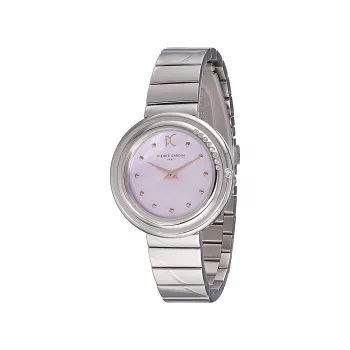 Pierre Cardin Damenuhr CF.1010.MS.2 Quarz Analog 32mm Silber Edelstahl Mesh