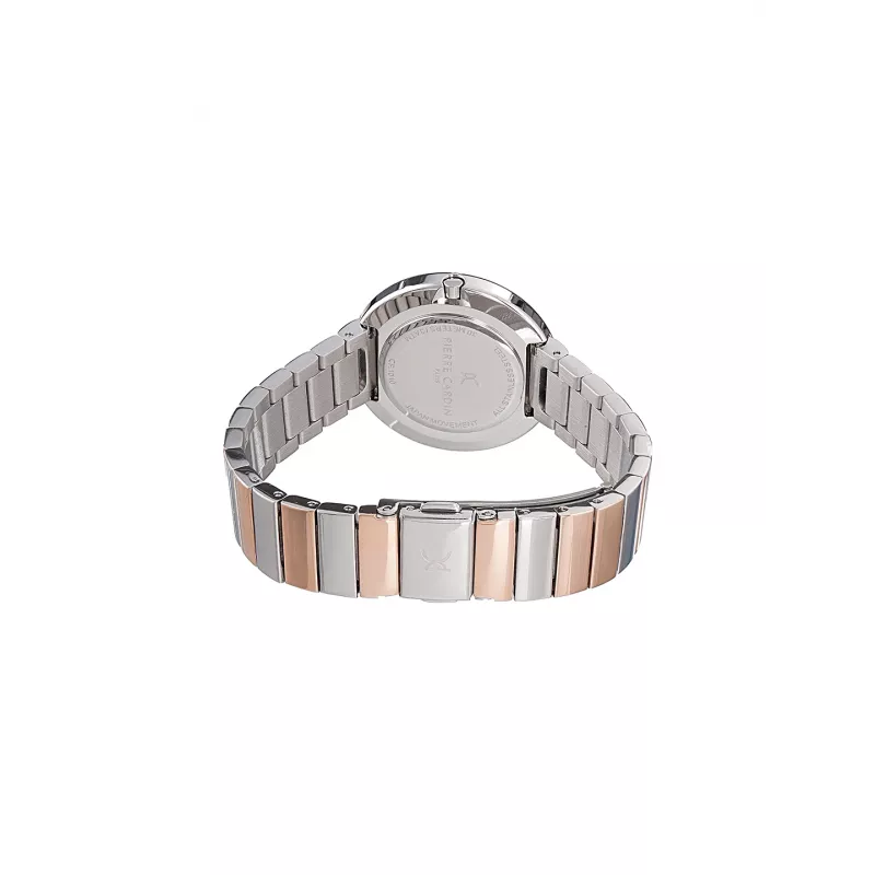 Pierre Cardin Damenuhr CF.1010.MU.1 Quarz Analog Uhr 32mm Silber Edelstahl Mesh