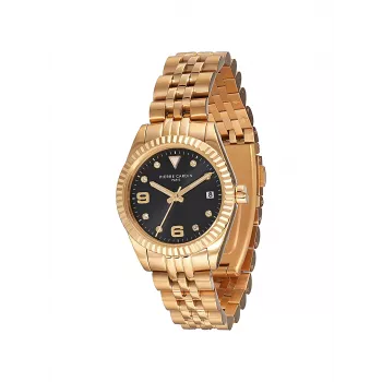 Pierre Cardin Damenuhr CF.1012.MG.1 Quarz Analog Uhr 28mm Goldfarben Edelstahl