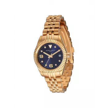 Pierre Cardin Damenuhr CF.1012.MG.3 Quarz Analog Uhr 28mm Roségold Edelstahl Mesh