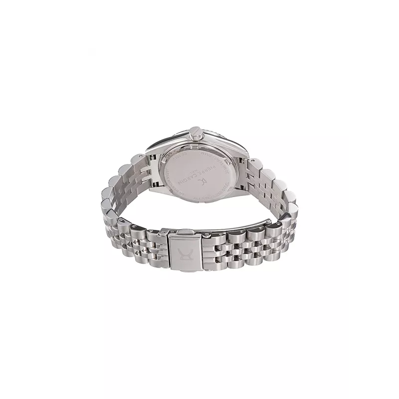 Pierre Cardin Damenuhr CF.1012.MS.1 Analog Quarz 28mm Silber Edelstahl