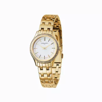 Pierre Cardin Damen-Quarz-Analoguhr CF.0611.SE.G 30mm Edelstahl-Mesh
