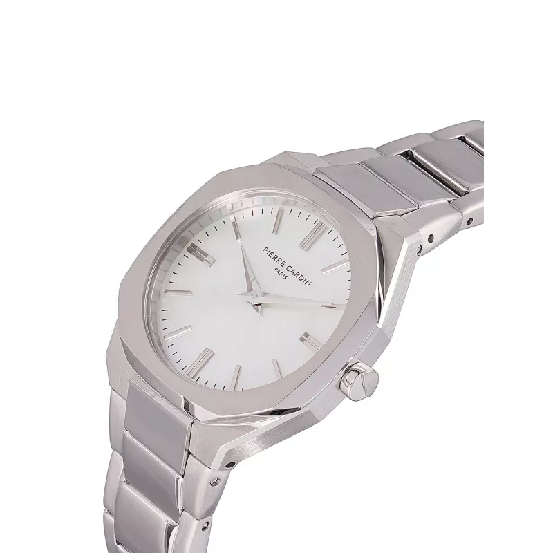 Pierre Cardin Damen-Quarz-Armbanduhr CF.1008.MS.2 (32mm) Edelstahl-Mesh