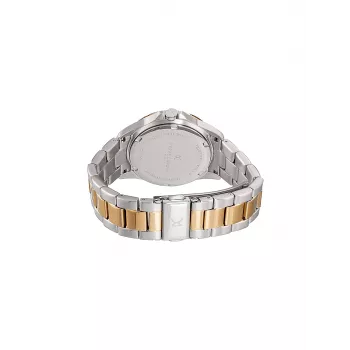 Pierre Cardin Damen-Quarz-Armbanduhr CF.1009.MU - 34 mm Edelstahl mit Perlmutt-Zifferblatt