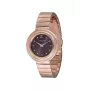 Pierre Cardin Damen-Quarz-Analoguhr CF.1010.MR 32mm Silbernes Zifferblatt Schwarzes Lederarmband