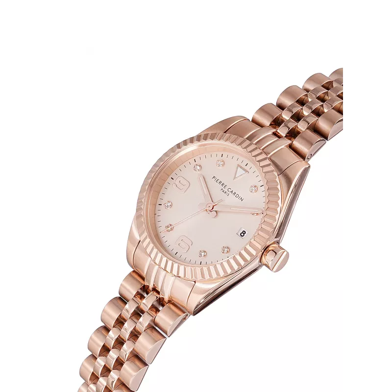 Pierre Cardin Damenuhr Quarz Analog CF.1012.MR 28mm Roségold Edelstahl