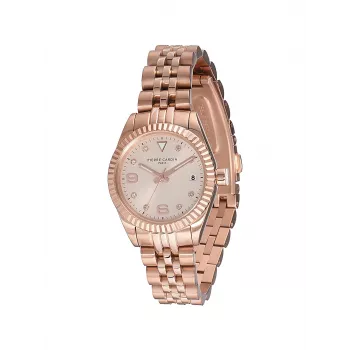 Pierre Cardin Damenuhr Quarz Analog CF.1012.MR 28mm Roségold Edelstahl