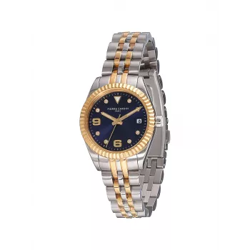 Pierre Cardin Damen-Quarz-Analoguhr CF.1012.MU.3 - 28mm Silber Edelstahl-Mesh