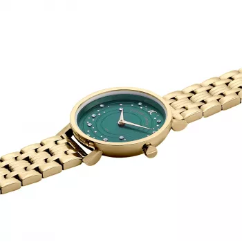 Pierre Cardin Damen-Quarzuhr CCM.0552 Silber Edelstahl Mesh 32mm