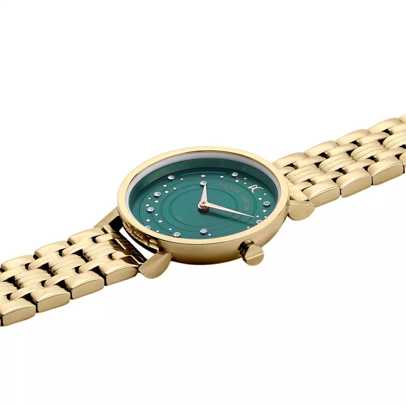 Pierre Cardin Damen-Quarzuhr CCM.0552 Silber Edelstahl Mesh 32mm
