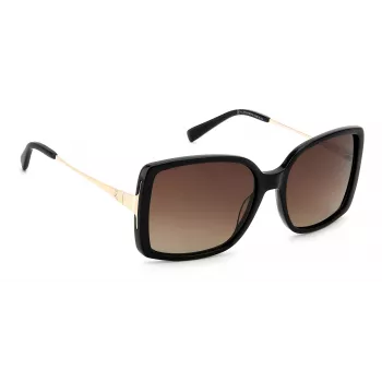 PIERRE CARDIN Damen-Sonnenbrille PC8512S807F8H Havana Acetat-Fassung Braune Verlaufsgläser 58mm