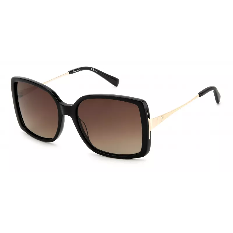 PIERRE CARDIN Damen-Sonnenbrille PC8512S807F8H Havana Acetat-Fassung Braune Verlaufsgläser 58mm