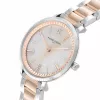 Pierre Cardin Damenuhr CBC.5006 32mm Edelstahl Quarz Analog Weißes Zifferblatt Schwarzes Leder