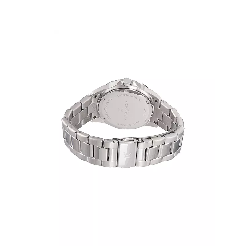 Pierre Cardin Damenuhr CF.1009.MS 34mm Silber Edelstahl Quarz Analog