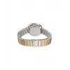 Pierre Cardin Damenuhr CF.1010.MU 32mm Quarz Analog Silbernes Zifferblatt Braunes Lederarmband