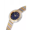 Pierre Cardin Damenuhr CF.1010.MU 32mm Quarz Analog Silbernes Zifferblatt Braunes Lederarmband