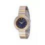 Pierre Cardin Damenuhr CF.1010.MU 32mm Quarz Analog Silbernes Zifferblatt Braunes Lederarmband