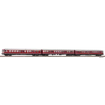 PIKO 40264 N Maßstab Baureihe VT 24 Dieseltriebwagen 3-teiliges Set DB Epoche III