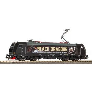 PIKO 57877 H0 Elektrolokomotive 185 329 Black Dragons VI