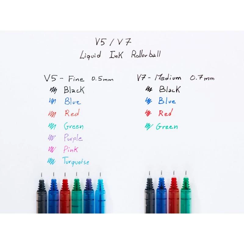 Pilot V7 Rot Rollerball-Stift (BX-V7-R)