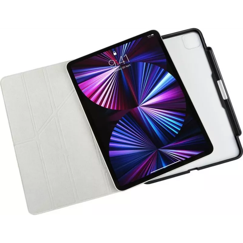 Pipetto Origami No3 Pencil Case für iPad Pro 11 (1./2./3./4. Gen) Schwarz
