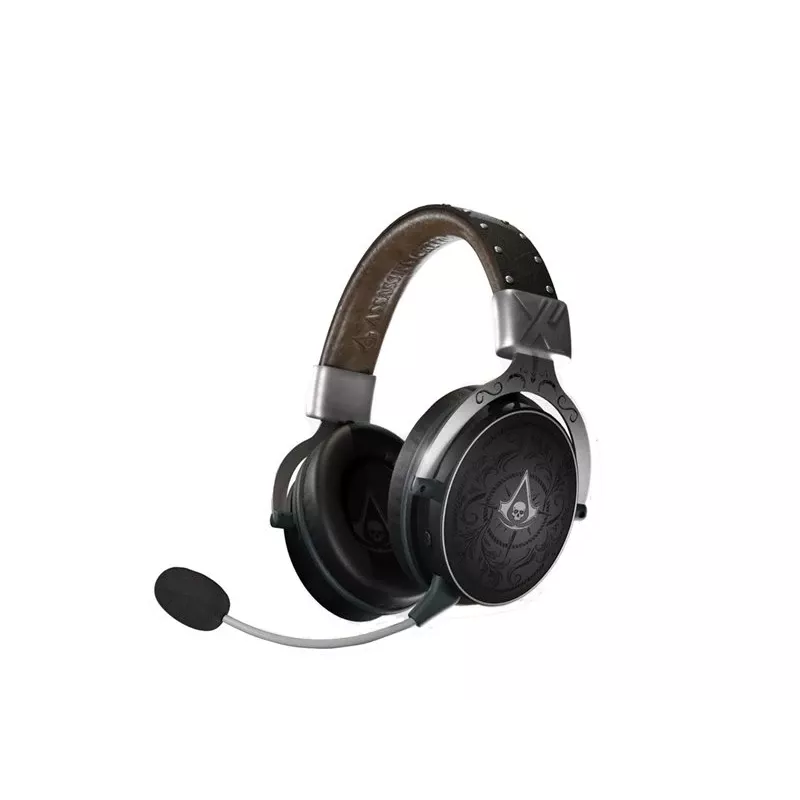PIXMINDS LEXIP Black Flag Resynced Tatoo Kabelloses Gaming-Headset (2.4GHz / Bluetooth 5.0, 50mm Treiber, 25h Akku)