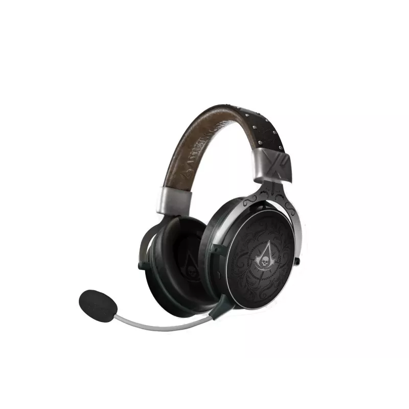 PIXMINDS LEXIP Black Flag Resynced Tatoo Kabelloses Gaming-Headset (2.4GHz / Bluetooth 5.0, 50mm Treiber, 25h Akku)