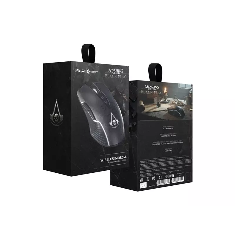 PIXMINDS LEXIP BLACK FLAG RESYNCED TATOO Wireless Maus