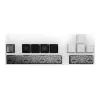 PIXMINDS Lexip Black Flag Resynced Tattoo Keycap Set für mechanische Tastatur