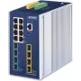 PLANET TSN-6325-8T4S4X Industrial L3 Managed TSN Switch mit 8x GbE RJ45, 4x 1G/2.5G SFP, 4x 10G SFP+