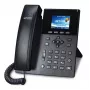 PLANET VIP-1260PT Hochauflösendes Farb-PoE-IP-Telefon mit 3MP Kamera, 6-Zeilen-LCD, Schwarz
