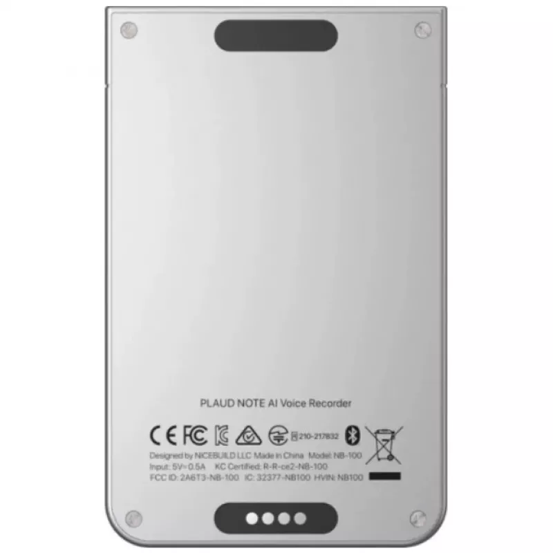 Plaud.AI Note Diktiergerät 64GB Space Gray