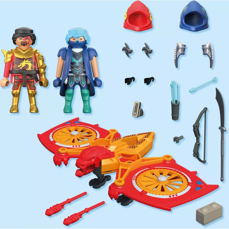 Playmobil 71833 Heroes: Helden-Drohne gegen bösen Ninja