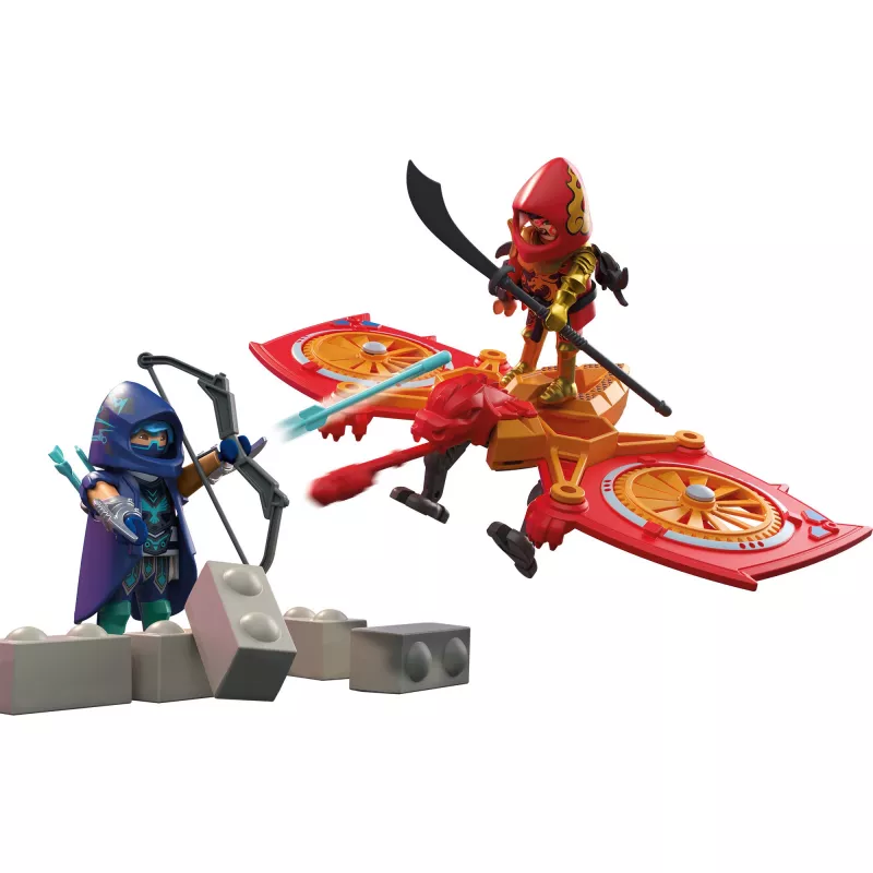 Playmobil 71833 Heroes: Helden-Drohne gegen bösen Ninja