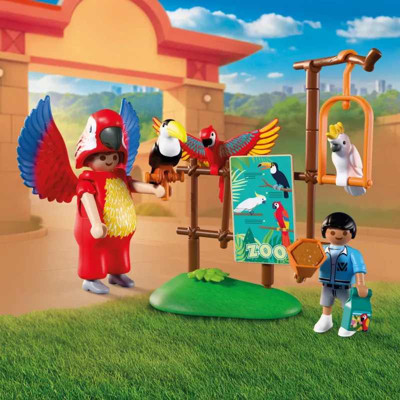 PLAYMOBIL 72074 Animals & Friends Zoo Maskottchen