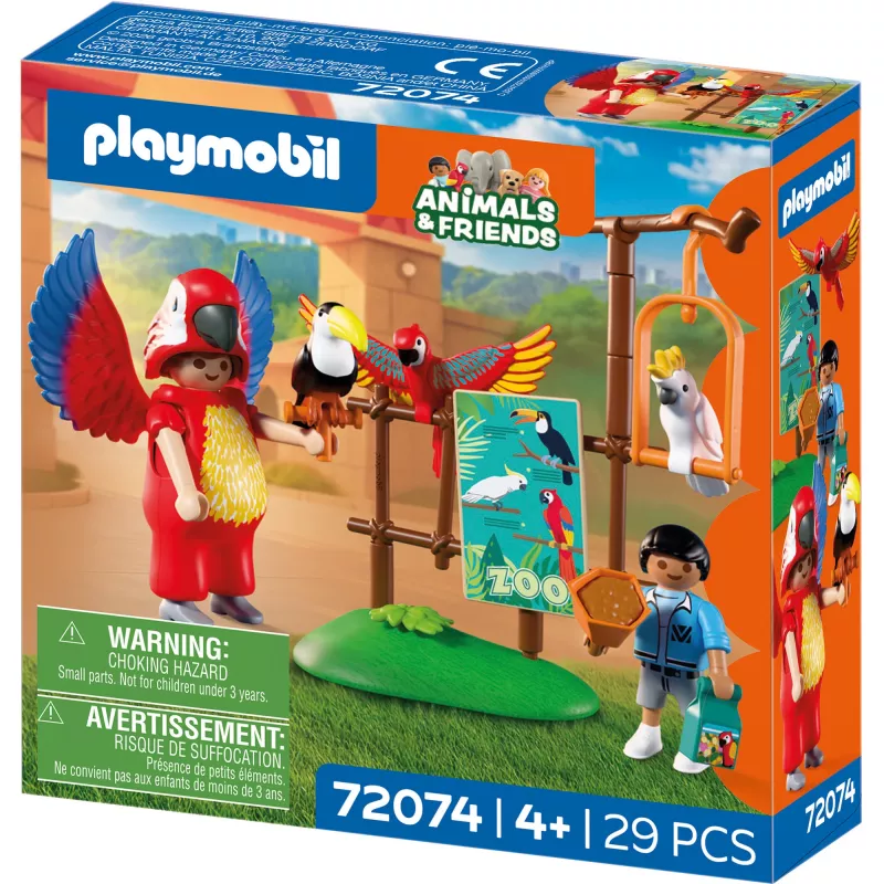 PLAYMOBIL 72074 Animals & Friends Zoo Maskottchen