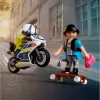 PLAYMOBIL 72079 City Action Polizei Motorrad Verfolgungsjagd