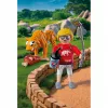 PLAYMOBIL 72089 Animals & Friends Zoo Tiger and Visitors