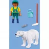 Playmobil 72090 Animals & Friends Zoo: Eisbär und Tierpfleger