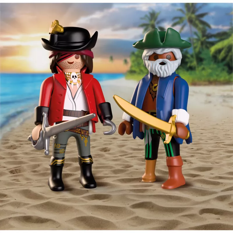 PLAYMOBIL 72100 Surprise Egg Pirates Spielfiguren-Set
